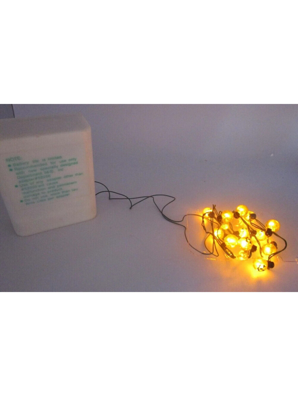 Dept 56 12 LED Light Strand Halloween Village Pumpkin Lights 52700